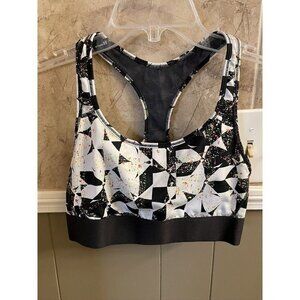 Victoria's Secret  Black/White‎ Sport Bra Size Small